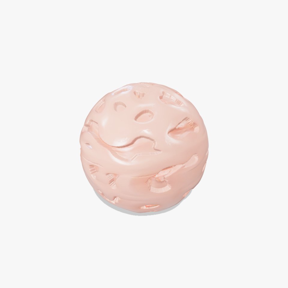 Smooth Organic Blobs HQ PBR Textures Set